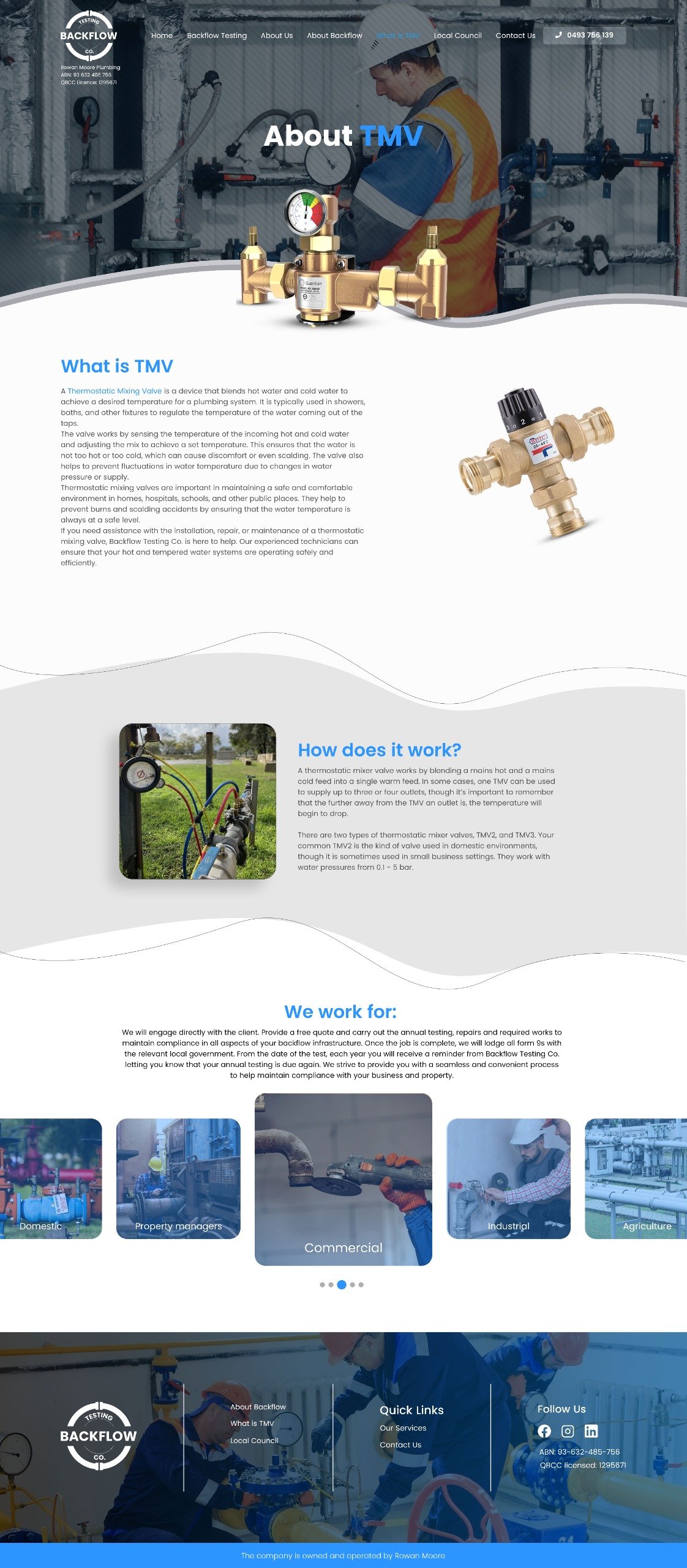 Backflow Website